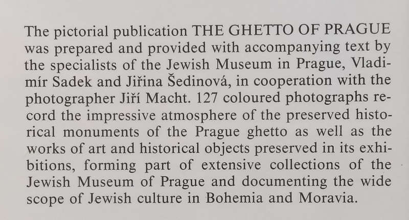 The Ghetto of Prague | Vladimir Sadek & Jirina Sedinova