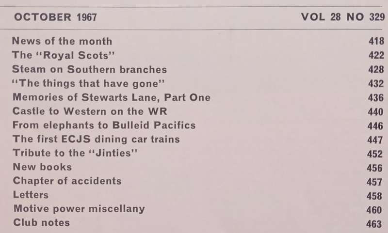 Railway World (October 1967)