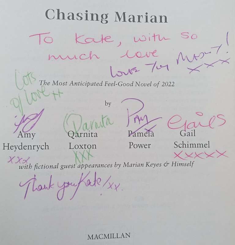 Chasing Marian (Signed and Inscribed by all 4 Authors) | Amy Heydenrych, et al.