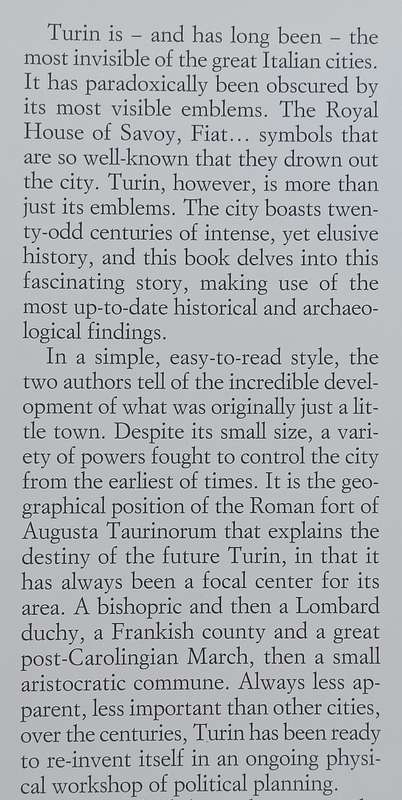 A History of Turin | Anthony L. Cardoza & Geoffrey W. Symcox