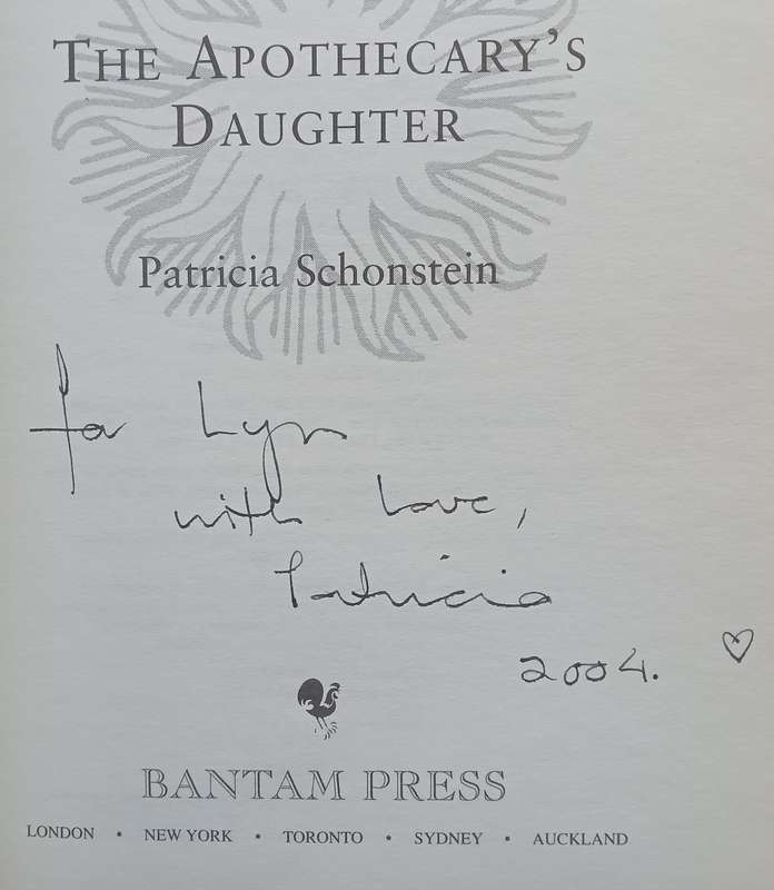 The Apothecarys Daughter (Inscribed by Author) | Patricia Schonstein