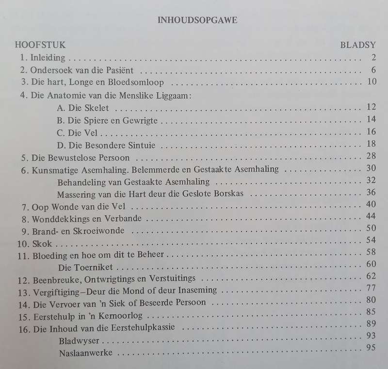 Eerstehulp vir Almal (Afrikaans)