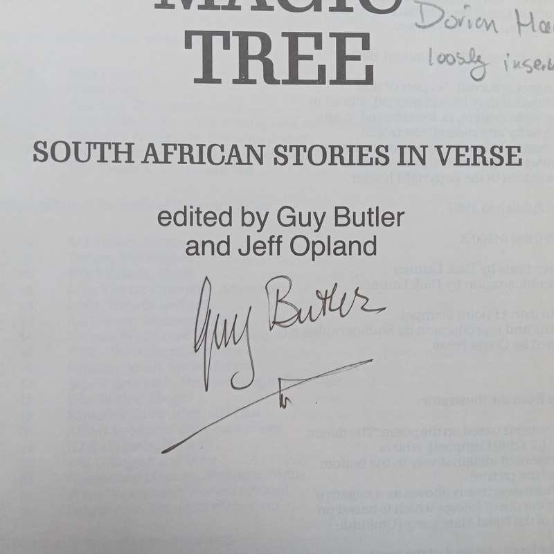The Magic Tree: South African Stories in Verse (Signed by Co-Editor) | Guy Butler & Jeff Opland (...