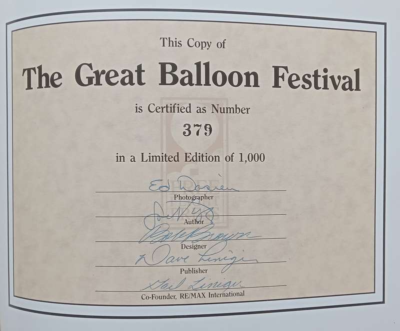 The Great Balloon Festival (Limited Edition, Signed) | Ed Dosien, et al.