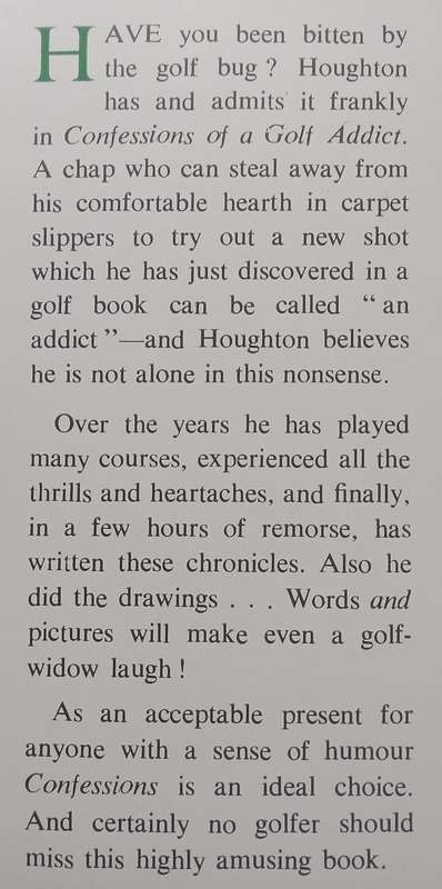 Confessions of a Golf Addict | George Houghton