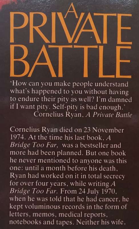 A Private Battle | Cornelius Ryan & Kathryn Morgan Ryan