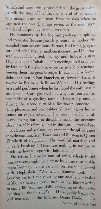 Unfinished Journey | Yehudi Menuhin