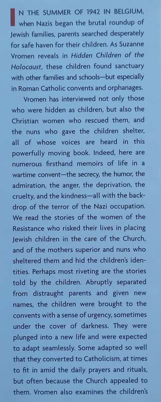 Hidden Children of the Holocaust: Belgian Nuns and Their Daring Rescue of Young Jews from the Naz...