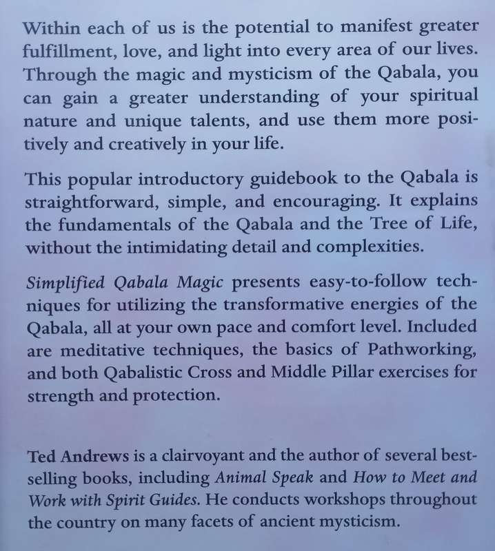 Simplified Qabala Magic | Ted Andrews
