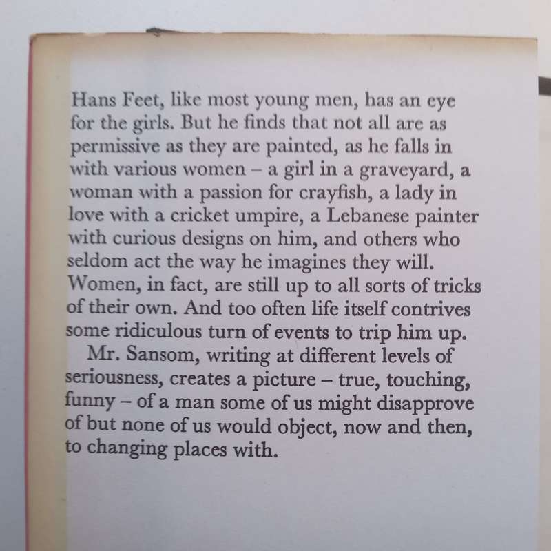 Hans Feet in Love | William Sansom