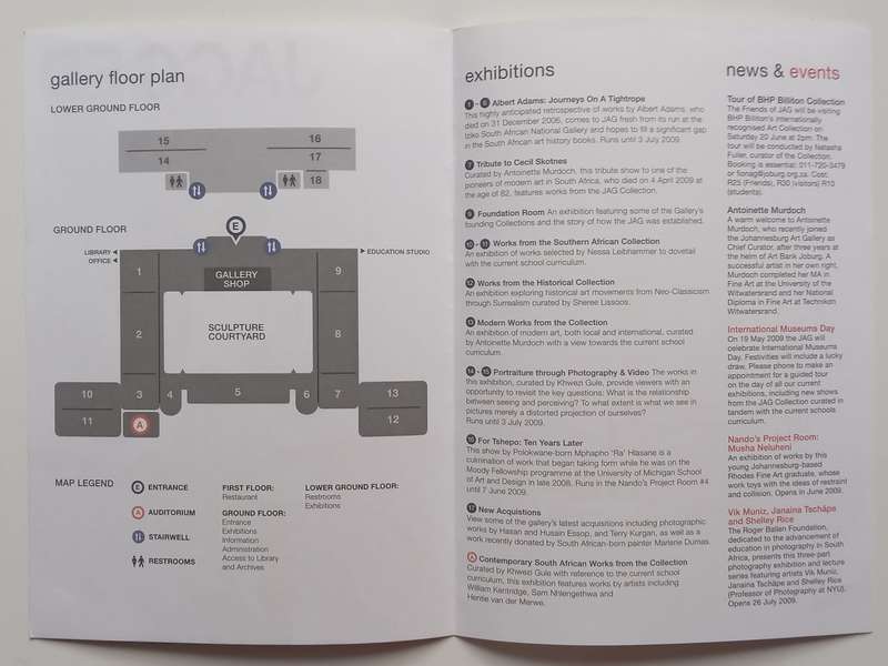 JAGGED 2009 (Brochure to Accompany the Exhibition)