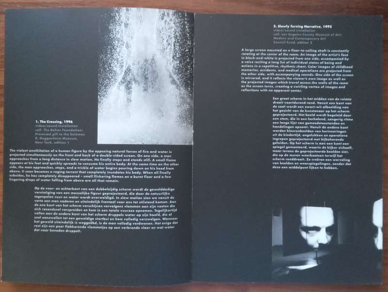 Bill Viola (Catalogue to Accompany an Exhibition of his Work)