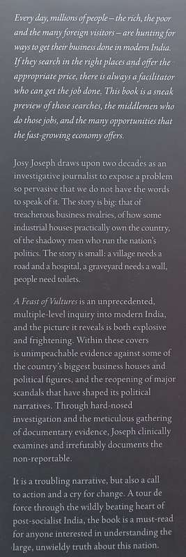 A Feast of Vultures: The Hidden Business of Democracy in India | Josy Joseph