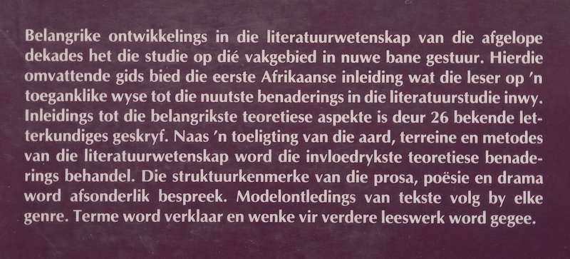 Gids by die Literatuurstudie (Afrikaans) | T. T. Cloete, et al. (Eds.)