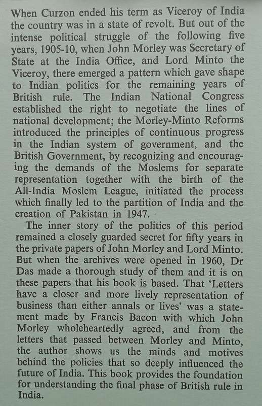 India Under Morley and Minto: Politics Behind Repression, Revolution and Reforms (Proof Copy) | M...