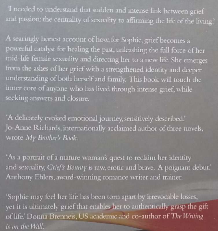 Griefs Bounty (Inscribed by Author) | Sandy Goulding