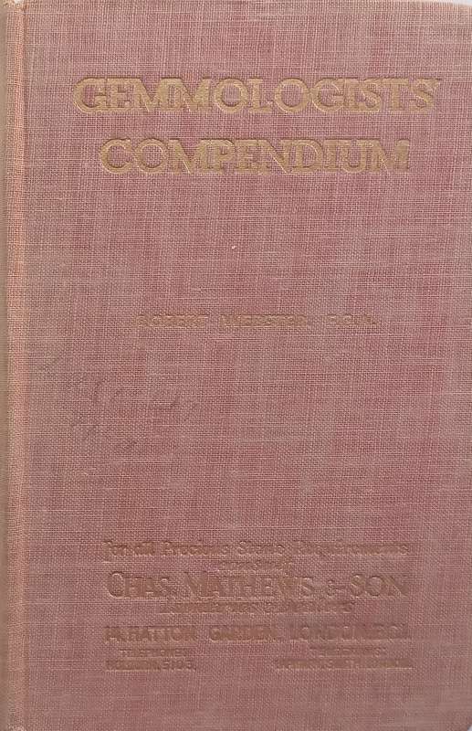 Gemmologists Companion (2nd Ed.) | Robert Webster