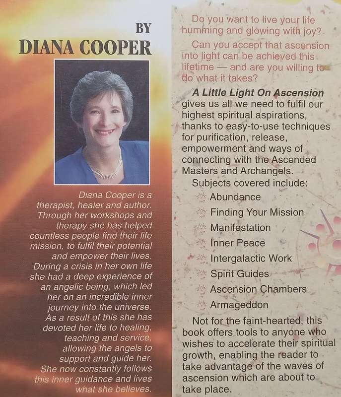 A Little Light on Ascension (Inscribed by Author) | Diana Cooper