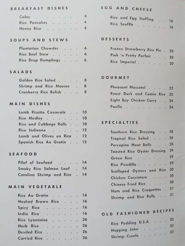 Miss Fluffys Rice Cook Book