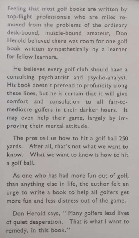 Love That Golf: It Can be Better Than You Think (First Edition, 1953) | Don Herold