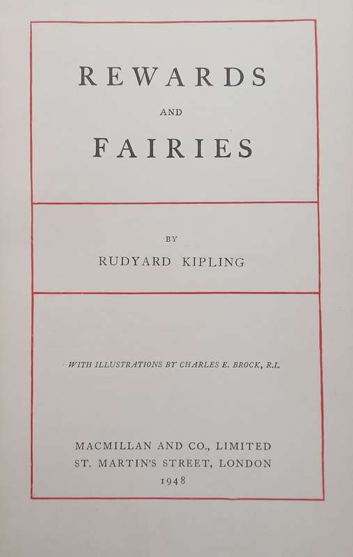 Rewards and Fairies | Rudyard Kipling