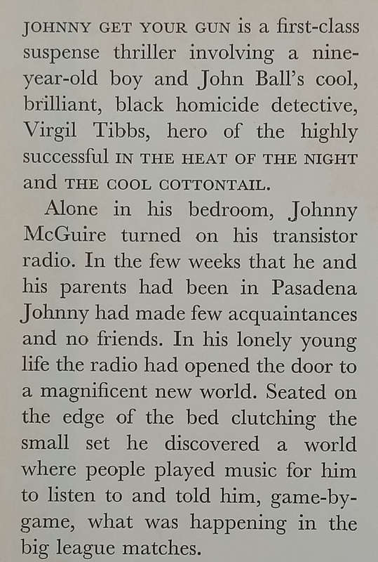 Johnny Get Your Gun (First Edition, 1970) | John Ball