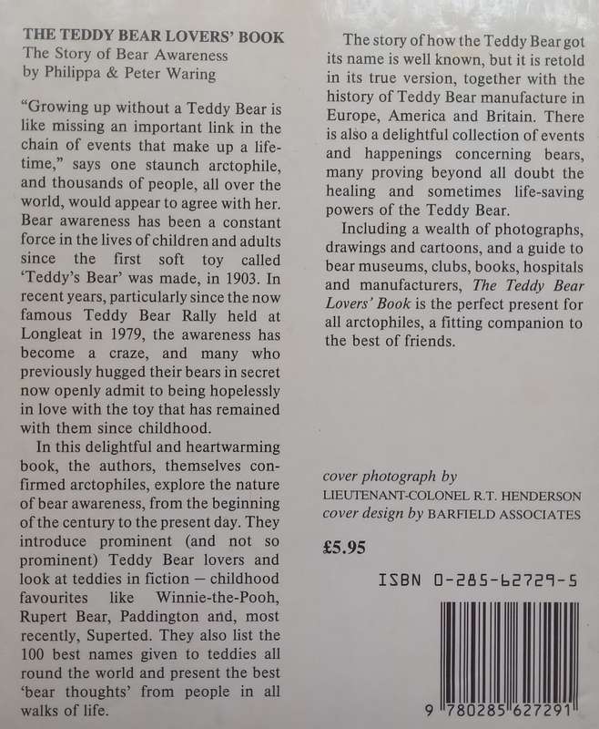The Teddy Bear Lovers Book | Philippa & Peter Waring