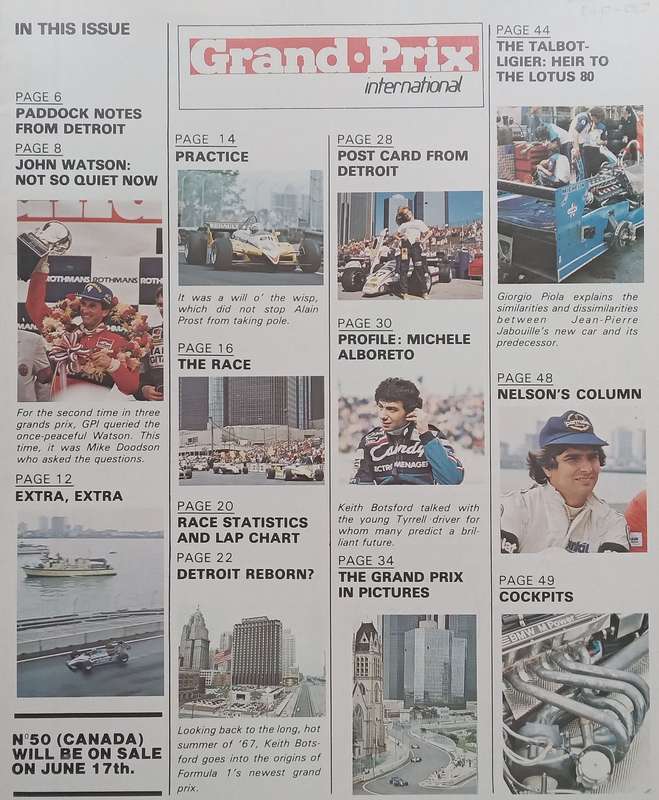 Grand Prix International (June 1982)