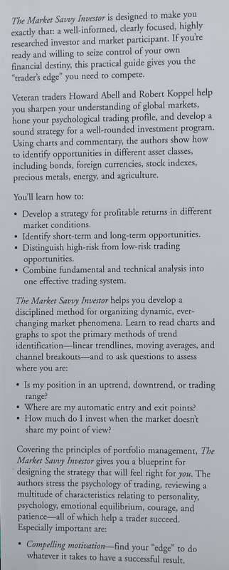 The Market Savvy Investor: Profit From the Techniques of the Top Traders | Howard Abell & Robert ...