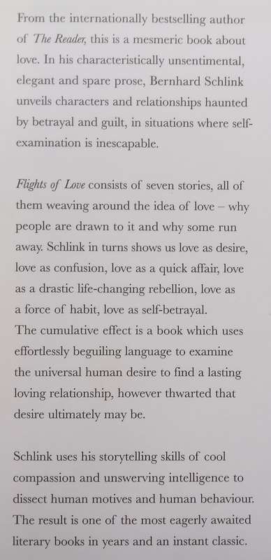 Flights of Love | Bernhard Schlink
