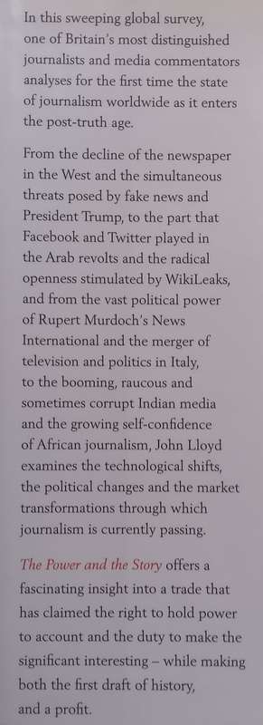 The Power and the Story: The Global Battle for News and Information | John Lloyd