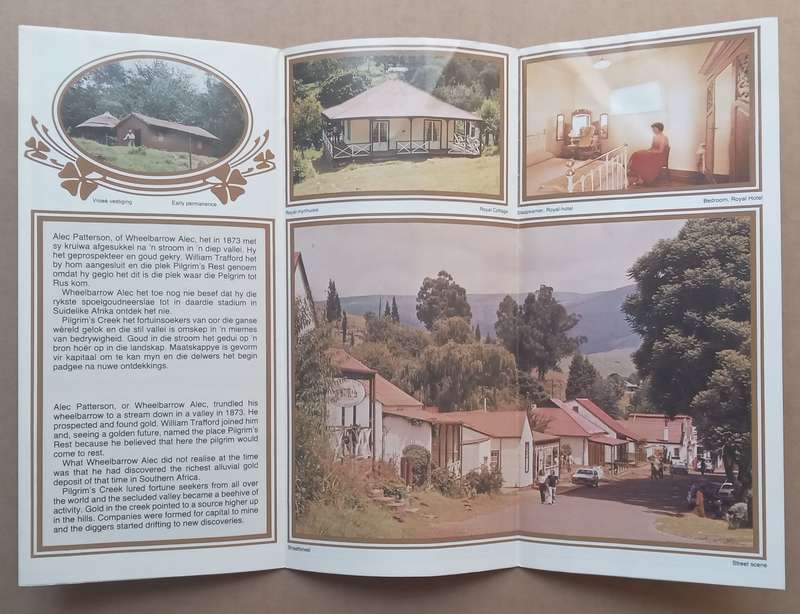 Pilgrims Rest (English/Afrikaans, Pamphlet)