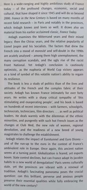 France in the New Century: Portrait of a Changing Society | John Ardagh