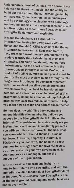 Now, Discover Your Strengths: How to Develop Your Talents and Those of the People You Manage | Ma...