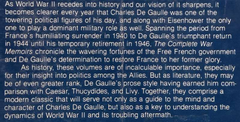 The Complete War Memoirs | Charles de Gaulle