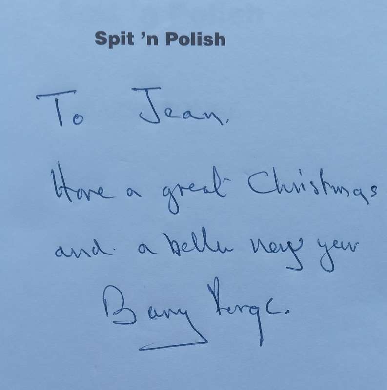 Spit n Polish (Inscribed by Author) | Barry Ronge