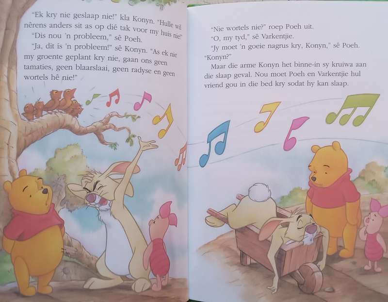 Winnie-die-Pooh en n Goeie Nagrus (Afrikaans)
