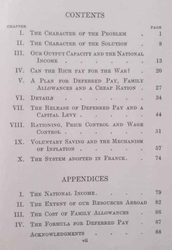How to Pay for the War (Published 1940) | John Maynard Keynes