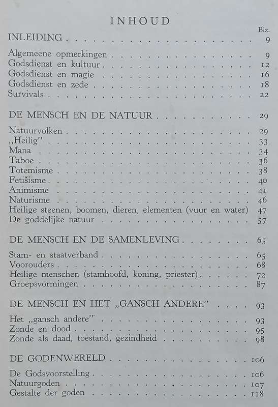 De Godsdienst in Zijn Verschijningsvormen (Dutch) | H. T. Obbink