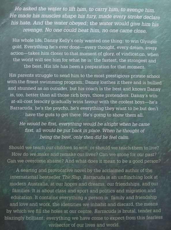 Barracuda (Signed and Dated by Author) | Christos Tsiolkas