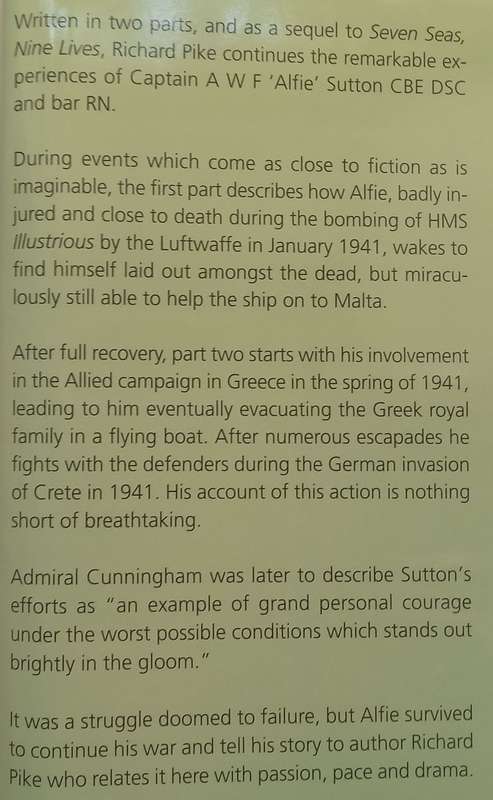 Alfies War: A Fleet Air Arm Officers Exciting Exploits on HMS Illustrious, in Greece and Cr...