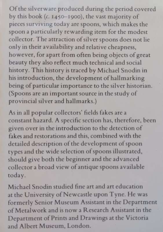 English Silver Spoons (Limited Edition, Special Binding) | Michael Snodin