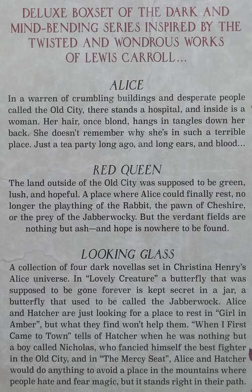 The Chronicle of Alice Trilogy (3 Book Set in Deluxe Slipcase) | Christina Henry