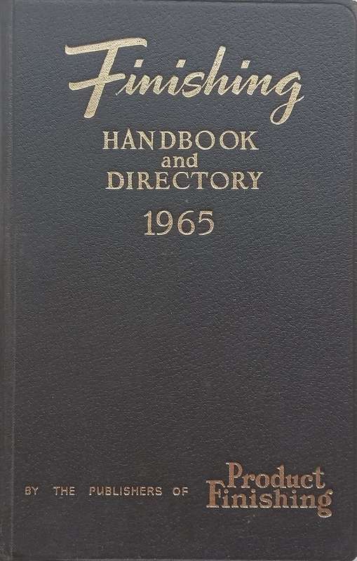Finishing Handbook and Directory 1965 | J. E. Bean (Ed.)