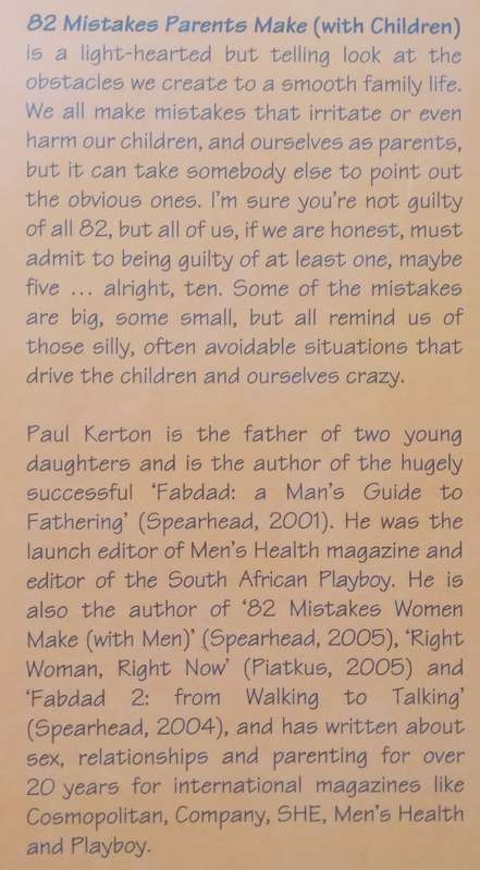 82 Mistakes Parents Make (with Children) | Paul Kerton