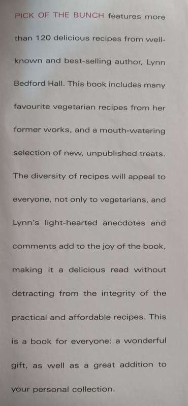 Pick of the Bunch: A Harvest of Scrumptious Vegetarian Recipes | Lynn Bedford Hall