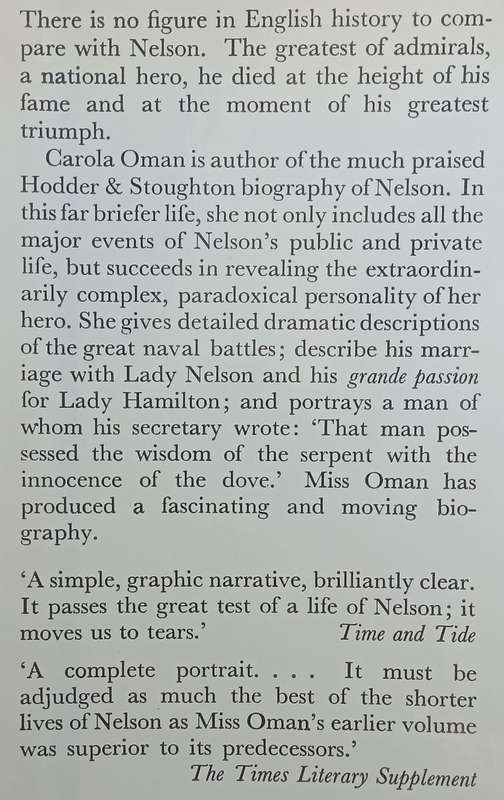 Lord Nelson | Carola Oman