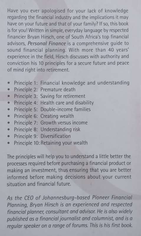 Guide to Personal Finance | Brian Hirsch
