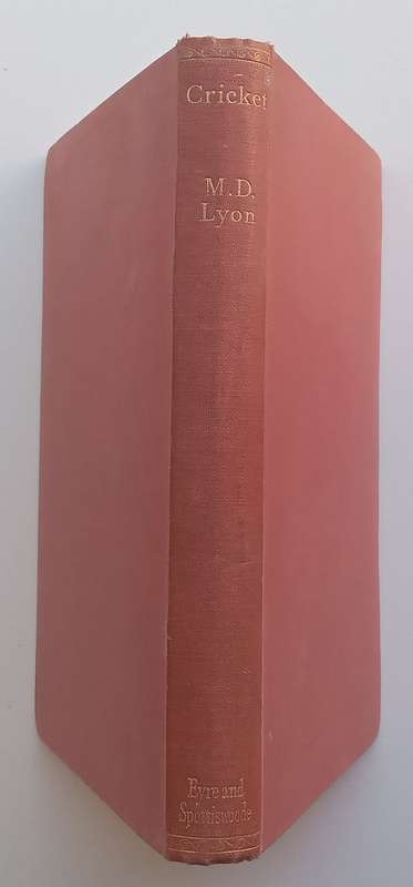 Cricket (Published 1932) | M. D. Lyon