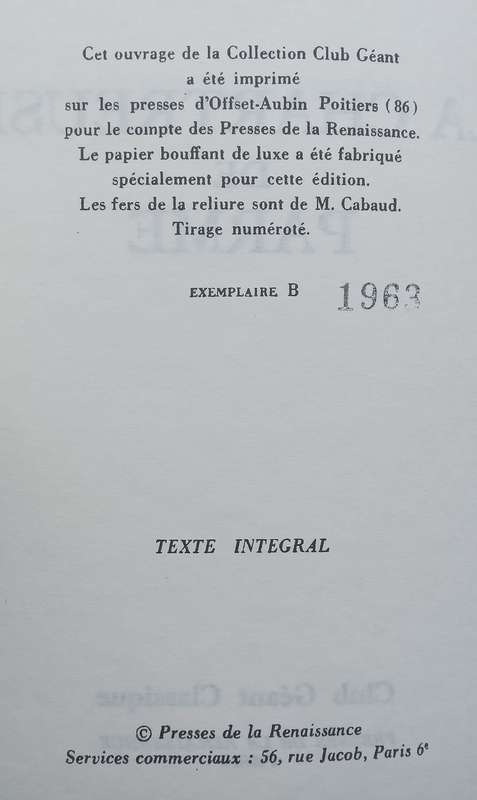 La Chartreuse de Parme (French) | Stendhal